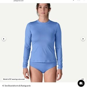 NWOT Patagonia Swell Seeker Ruashguard XS